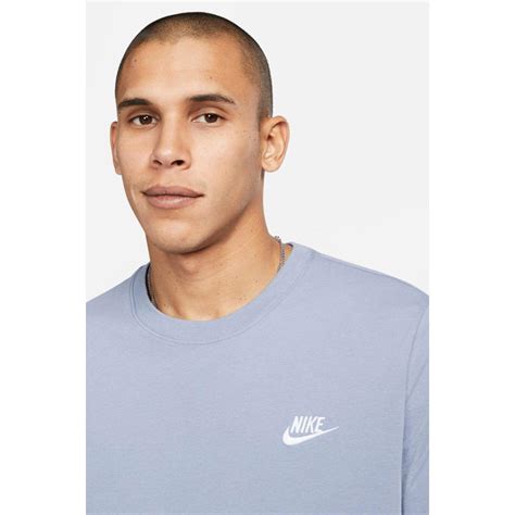 nike shirt lichtblauw|Nike Sportswear Shirt in Lichtblauw .